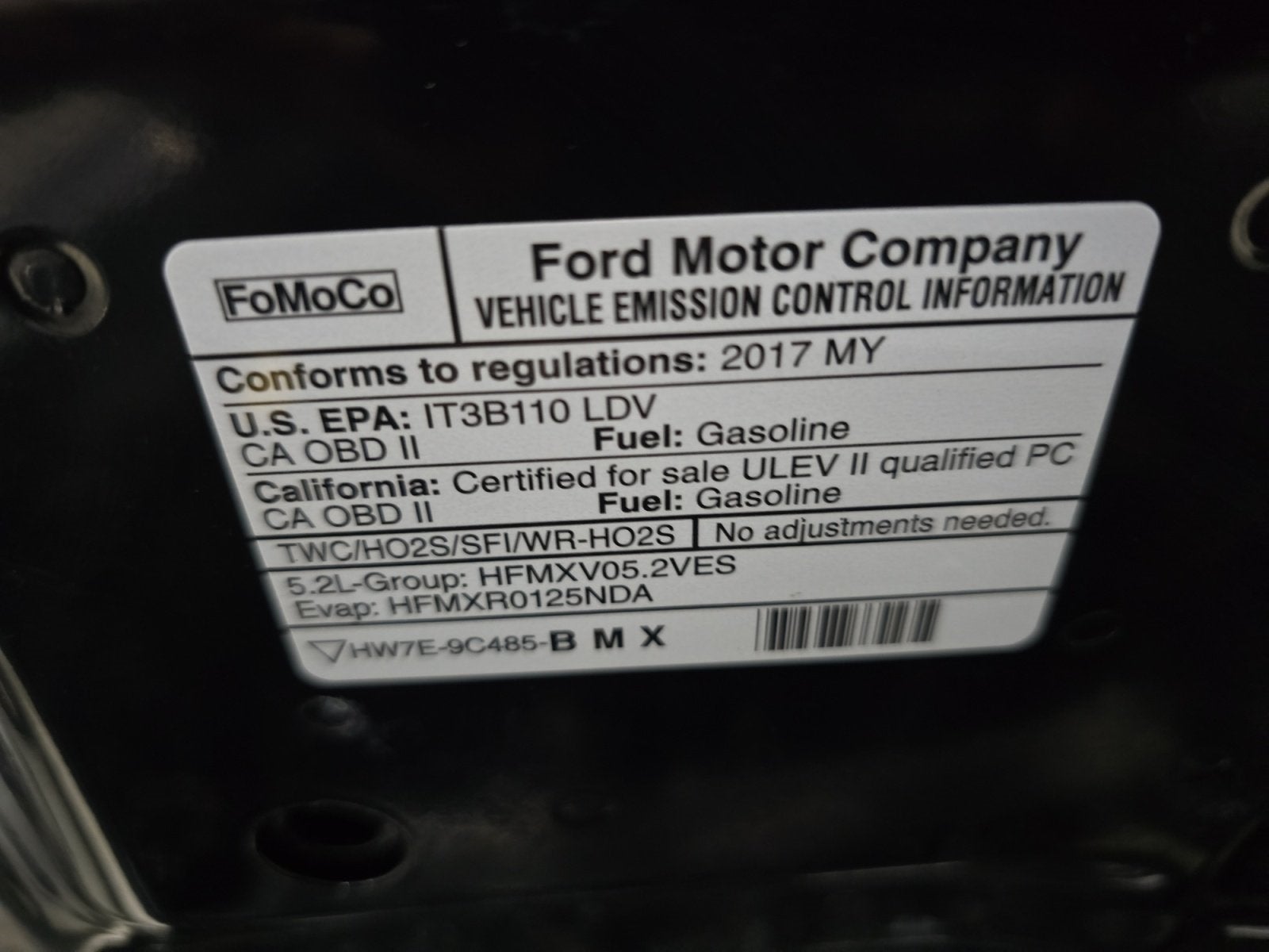 2017 Ford Mustang Shelby GT350