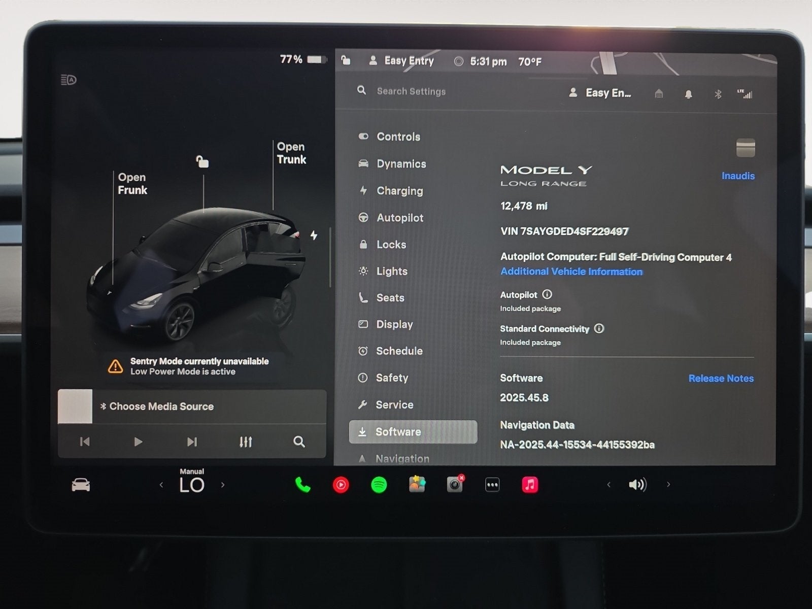 2025 Tesla Model Y Long Range