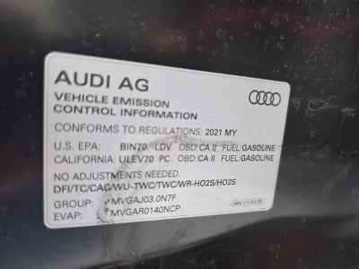 2021 Audi S5 3.0T Premium Plus quattro